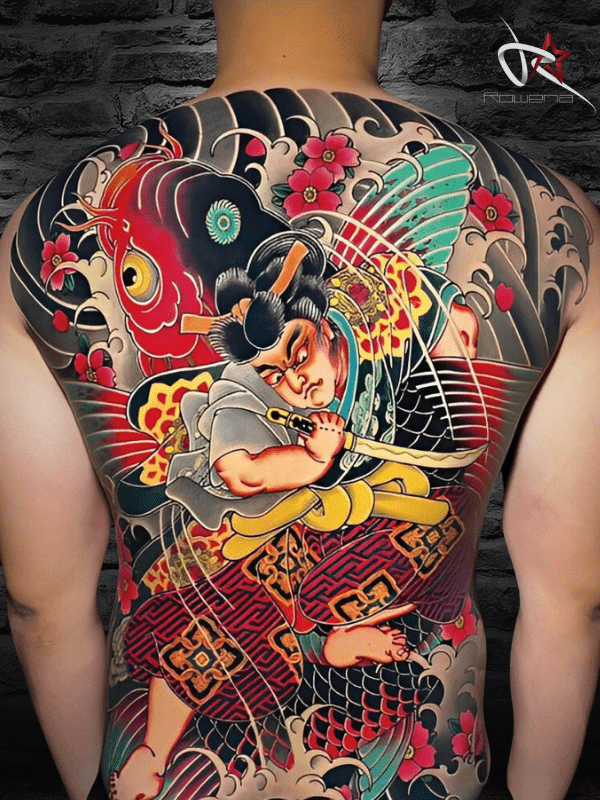 Hình xăm Nhật cổ 1