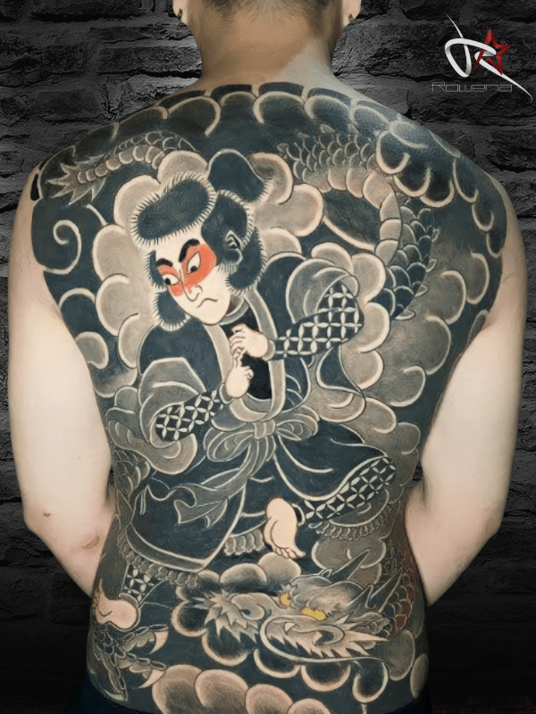 Hình xăm Nhật cổ 4