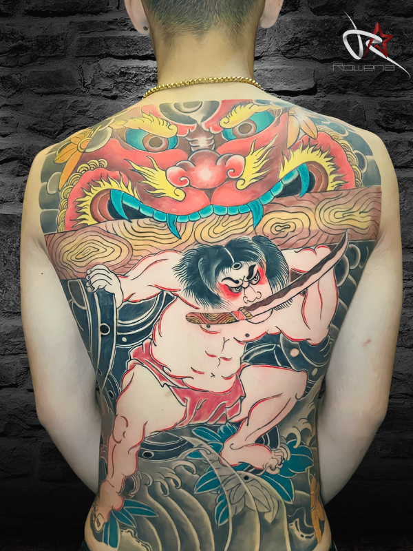 Hình xăm Nhật cổ 5